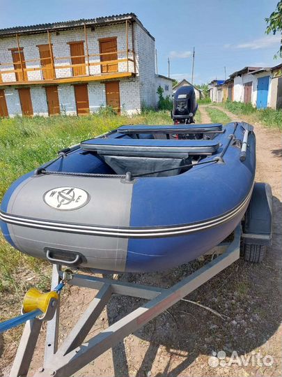 Продам пвх лодку с мотором