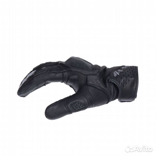 Edge Adventure Black мотоперчатки кожаные черные (размер: 2xl)
