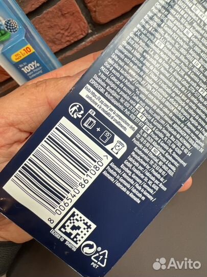 Насадки для зубных щеток Braun Oral-B Pro