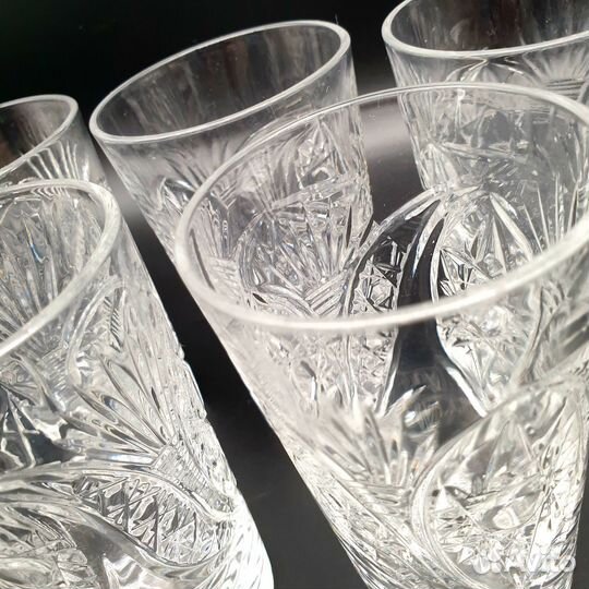 Хрустальные рюмки СССР