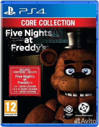 Five Nights AT Freddy Core Collection PS4, Рус, бу