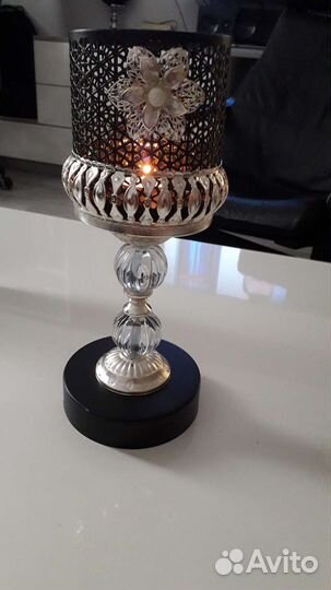 Подсвечник ажурный