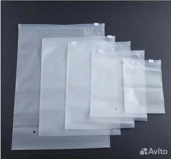Пакеты зип лок с бегунком