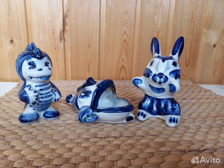 Фигурки гжель