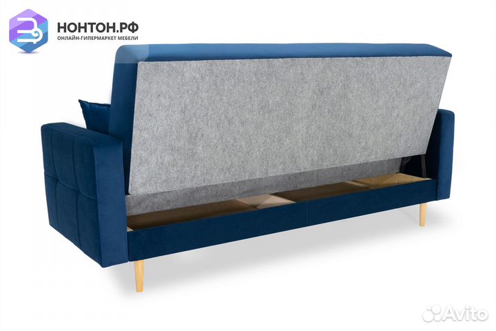 Диван книжка Фиеста синий