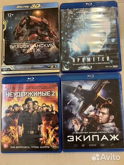 Bluray диски 3D фильмы в ассортименте