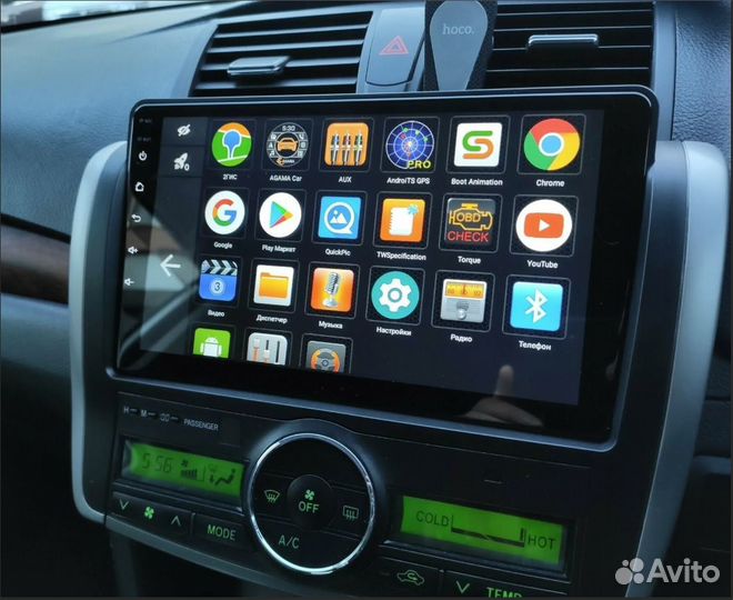 Магнитола Toyota Premio 07-19 Android 10 3-32Gb