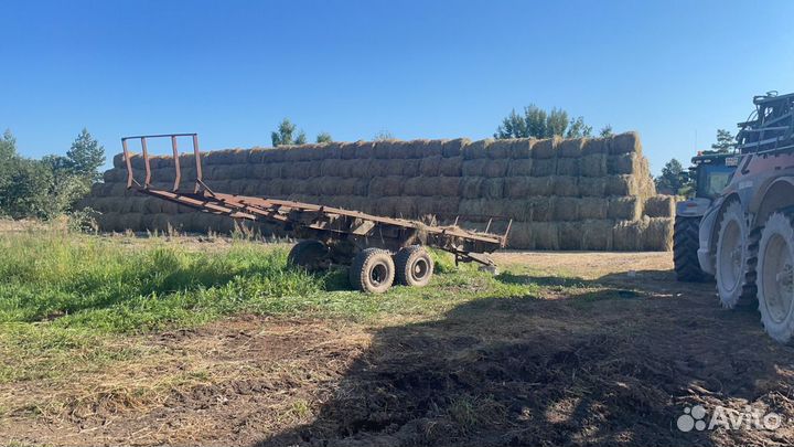 Солома в рулонах