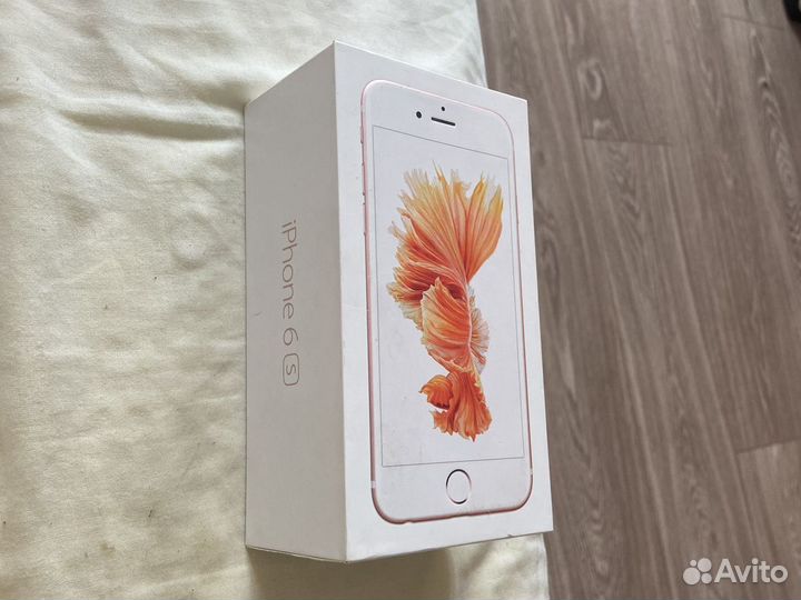 Коробка от iPhone 6s розовый 32 gb