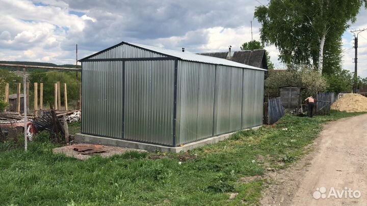 Гараж/ пенал двухскатный