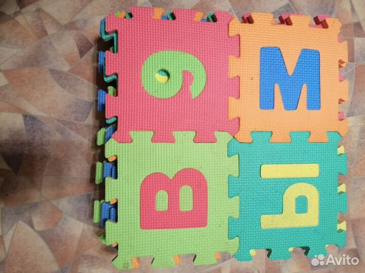 Коврик пазл