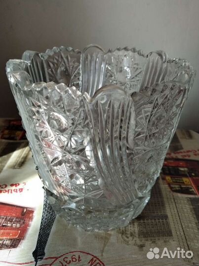 Вазы хрусталь