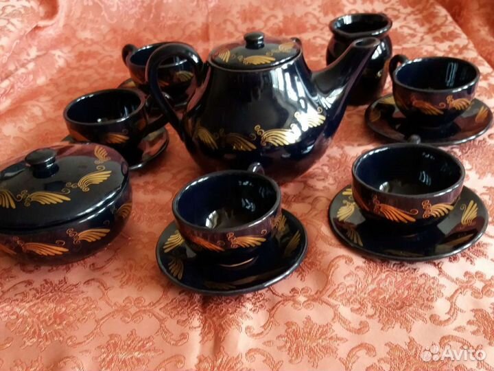 Кофейный сервиз на 6 персон 15 предметов