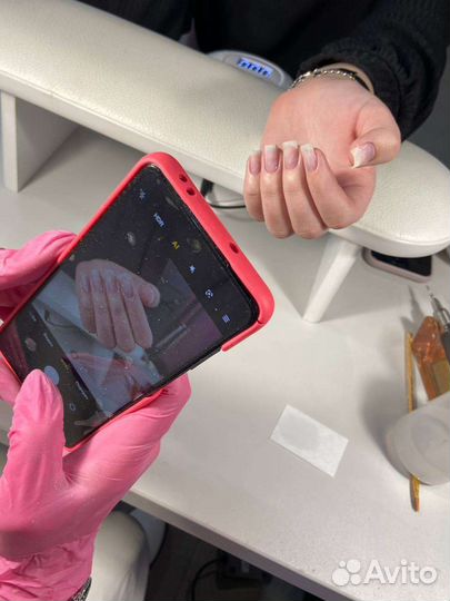 Маникюр гель лак