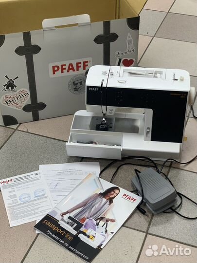 Pfaff passport 2.0 швейная машина