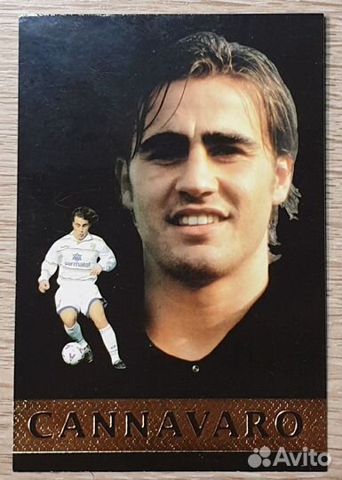 Карточка Фабио Каннаваро, коллекция Calcio 2000