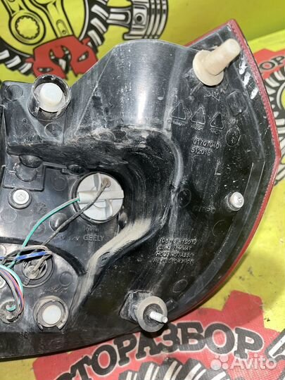 Фонарь задний левый Geely Emgrand X7