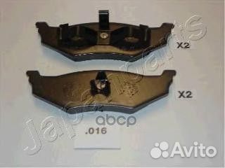 Колодки торм. диск. задн. pp016af Japanparts