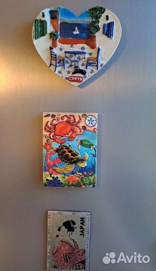 Магниты на холодильник из разных стран