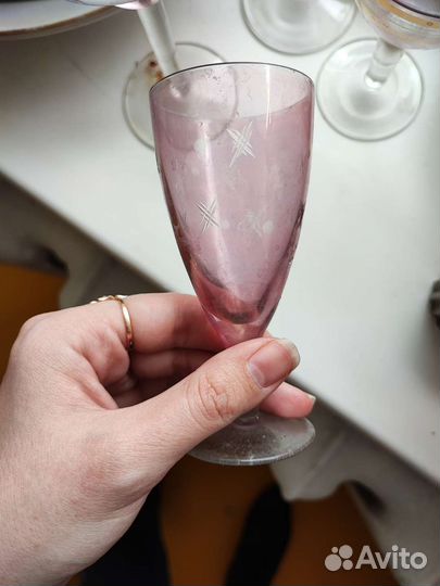 Бокалы фужеры стопки СССР