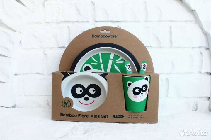 Наборы бамбуковой посуды Балерина
