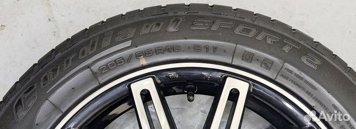 Летние колёса в сборе R-16 диски Vossen CV4