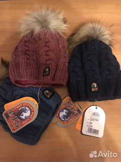 Новая зимняя шапка Parajumpers женская