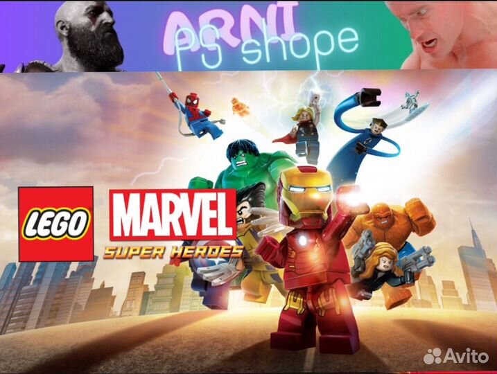 Lego Marvel Super Heroes PS4/PS5 RUS