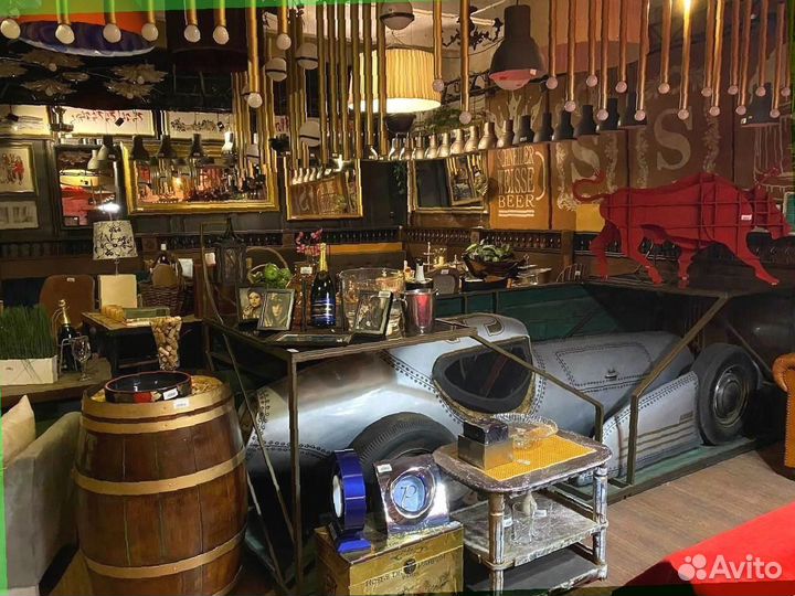 Свет и декор для кафе