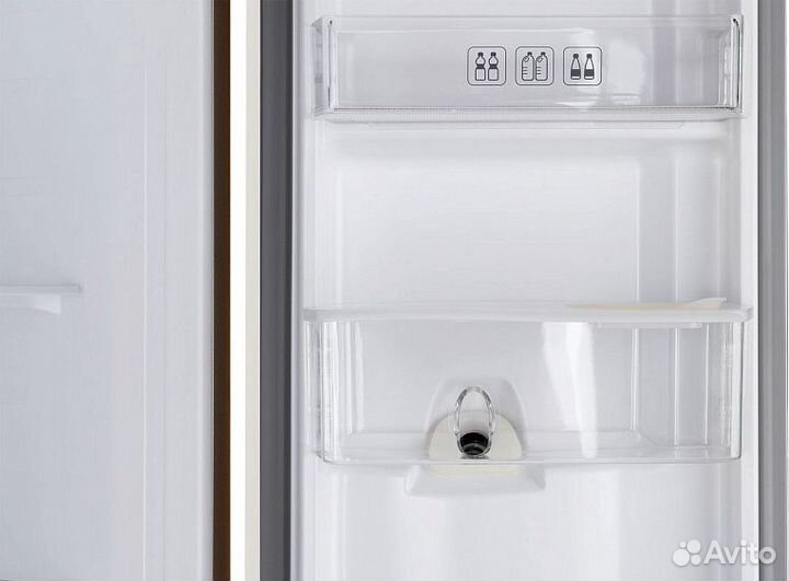 Холодильник weissgauff wsbs 600 B NoFrost Inverter Water Dispenser