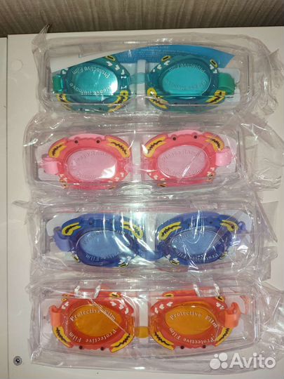 Очки для плавания детские. Новые