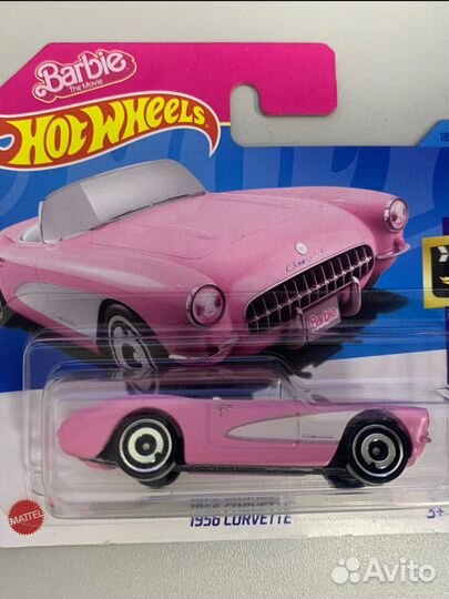 Hot Wheels Chevy Corvette Barbie хот вилс барби