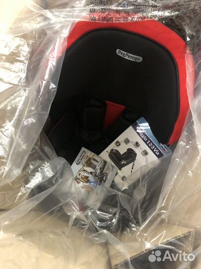 Детское автокресло Peg Perego Viaggio 1-2-3, новое