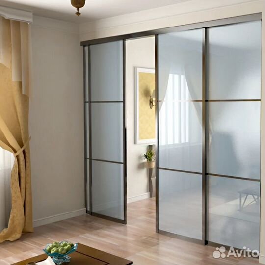 Межкомнатные перегородки из алюминия