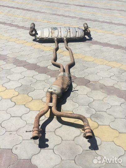 Глушитель audi Q7