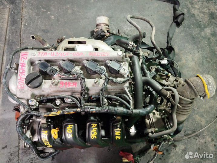 Двигатель Toyota Fielder NZE124 1NZ-FE