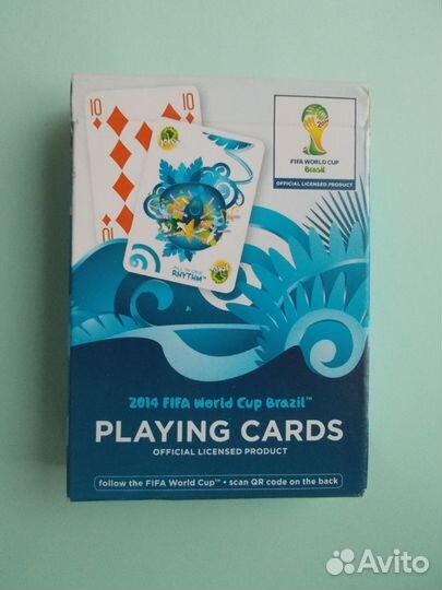 Игральные карты 2014 FIFA world CUP brazil