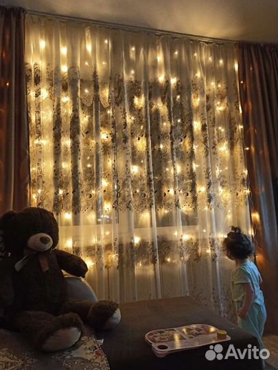Гирлянда штора удлинитель в подарок