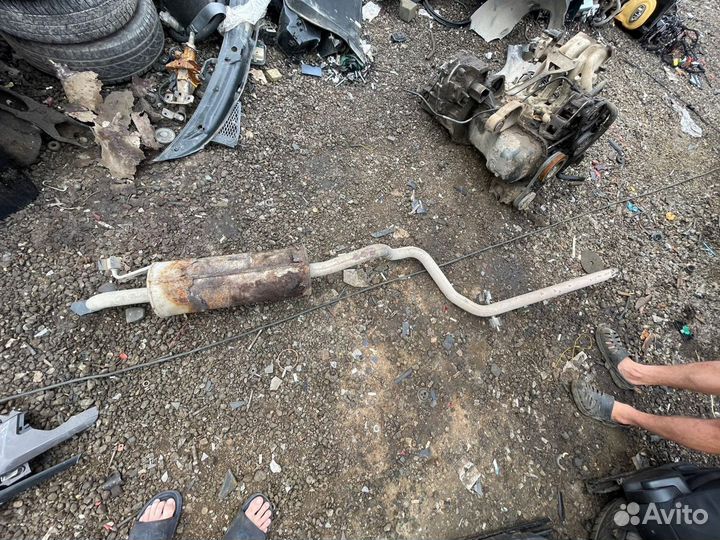 Глушитель резонатор поло