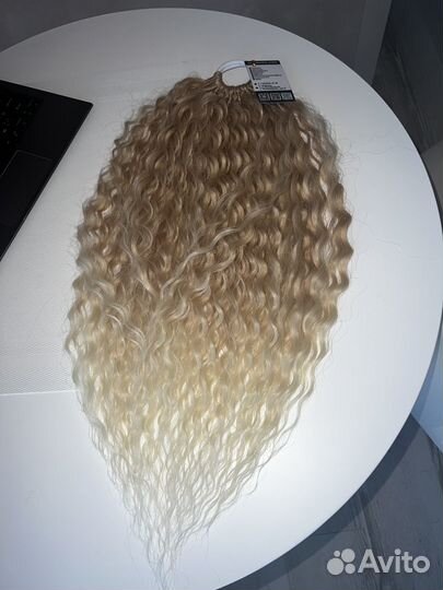 Многоразовый прямой афрохвост хвост на резинке