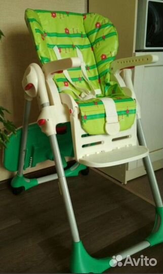 Стульчик для кормления Chicco Polly 2 in 1