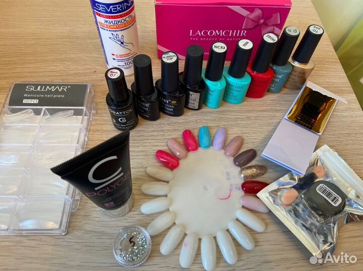 Набор для маникюра лаки