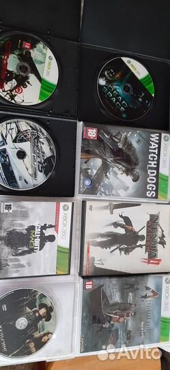Игровые диски на xbox 360