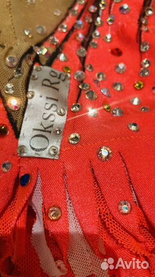 Купальник для художественной гимнастики рост 134-1