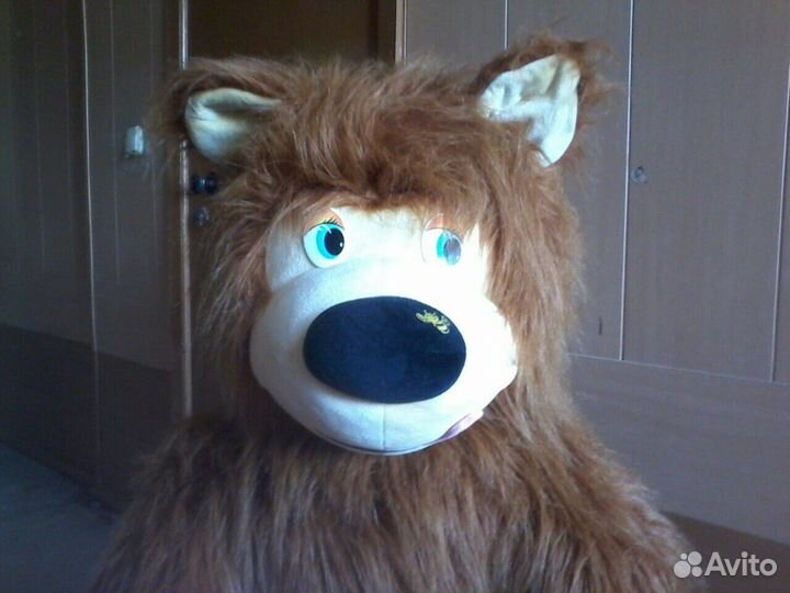 Мишка с цветочком