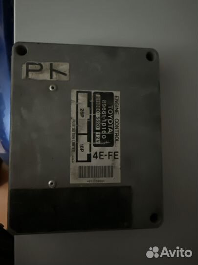 Эбу toyota scarlett