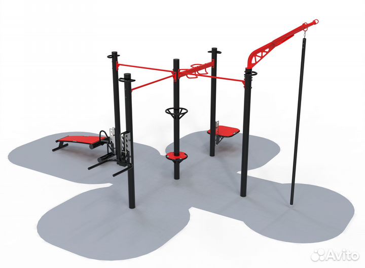 Уличный спортивный комплекс агt-st-046004