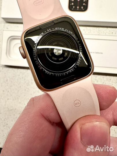 Apple watch SE 2020 40mm Rose Gold Акб 90%