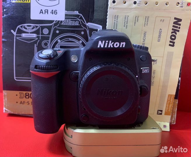 Бе72 - Фотоаппарат nikon d80