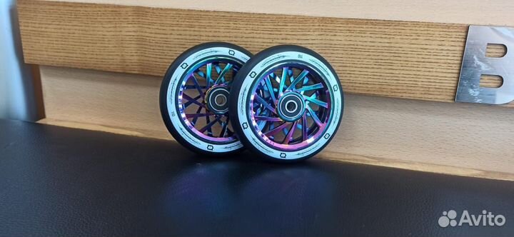 Колесо skip Slash; серый- неохром